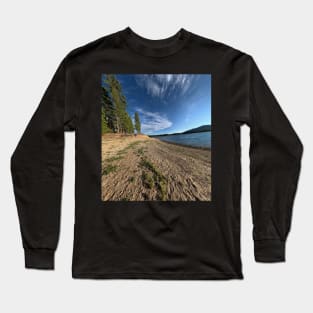 Summer Sunset At Lake Davis California Long Sleeve T-Shirt